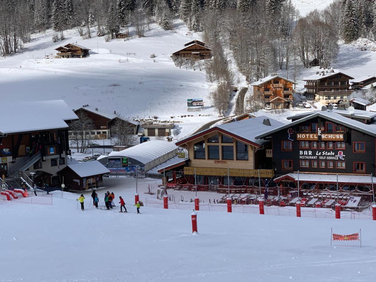 Отель Le Schuss Шатель Экстерьер фото